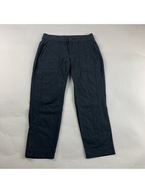 Athleta Charcoal Trekkie Slim Leg Cropped Pant 6